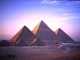 The Pyramids, c.2589-2530 BC (photo) 19th