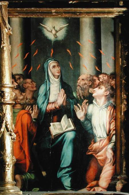 Pentecost von Luis de Morales