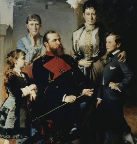 Ludwig IV.v.Hessen und Familie