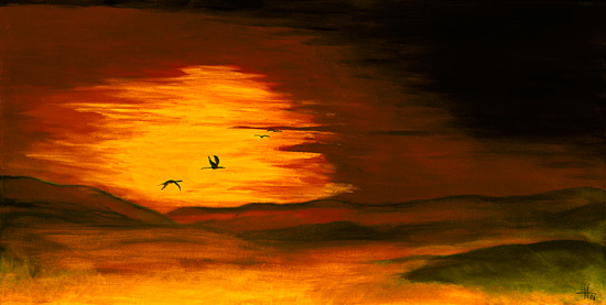 Birds in the Sun von Arthelga