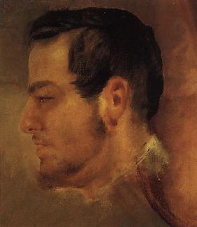 Porträt des Komponisten Michail I. Glinka (1804-1857)