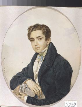 Porträt von Fürst Grigori Gagarin (1810-1893) 1829