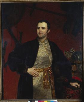 Porträt von Fürst Michail Andrejewitsch Obolenski (1805-1873) 1846