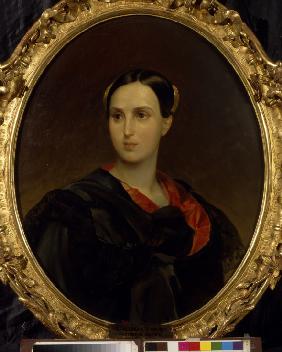 Porträt von Gräfin Olga Pawlowna Fersen (Stroganowa) (1808-1837)