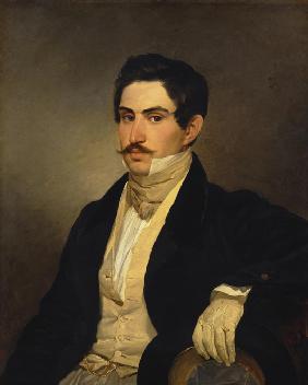 Porträt von Nikolai Alexejewitsch Ochotnikow 1827