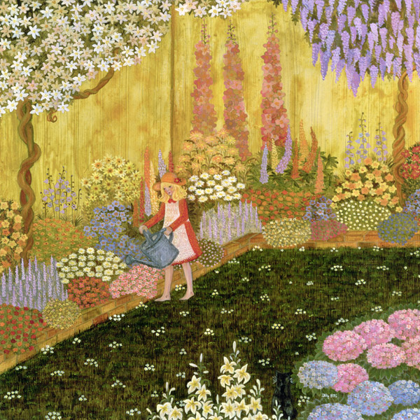 Girl in the Garden  von Ditz