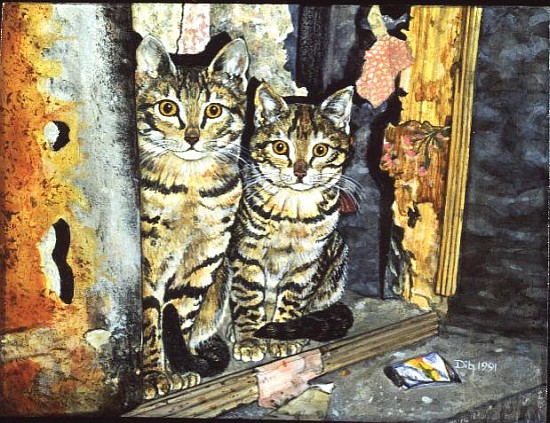 Konstantinopel Market-Cats  von Ditz