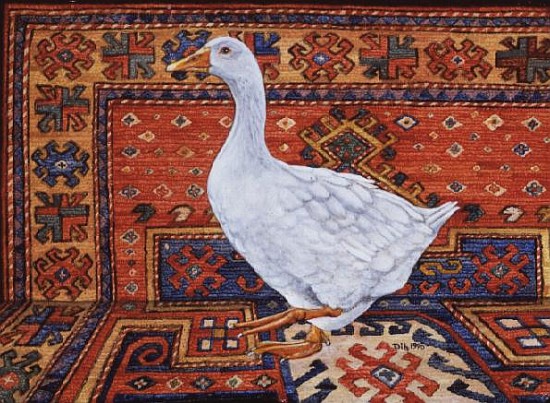 Singleton Carpet Goose  von Ditz