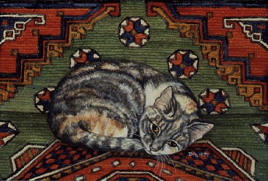 Third Carpet-Cat-Patch  von Ditz
