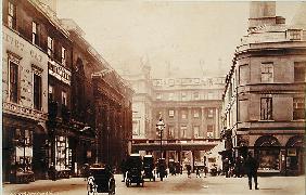 Abbey Square and Pump Rooms, Bath, c.1880 (b/w photo) 
