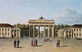 Brandenburger Tor, Pariser Platz um 1820
