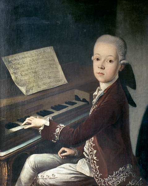 Der junge Mozart von Helbling