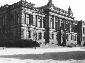 The Palace of the regional delegation at Strasbourg, c.1910 (b/w photo) 