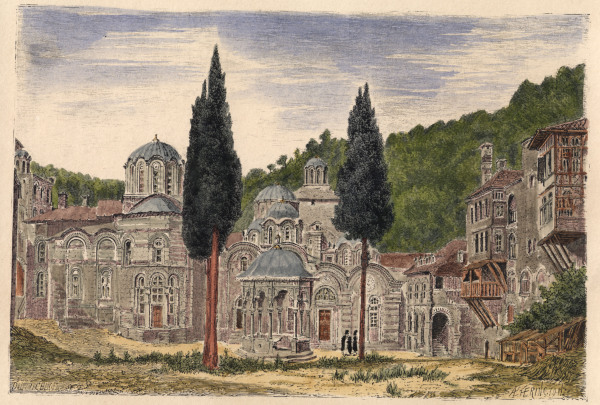 Athos, Kloster Chelandariou von Lancelot