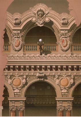 Paris, Opéra, Ehrentreppe, obere Partie