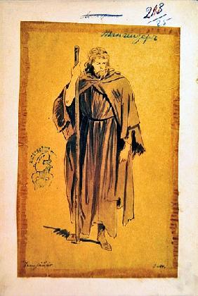 Costume Design for the role of Tannhauser, in the opera ''Tannhauser'',