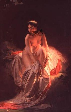 Woman Bathing 1875