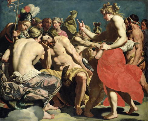 The Gods of Olympus (oil on canvas) von Abraham Janssens van Nuyssen