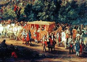 The Entry of Louis XIV (1638-1715) and Maria Theresa (1638-83) into Arras 30th July