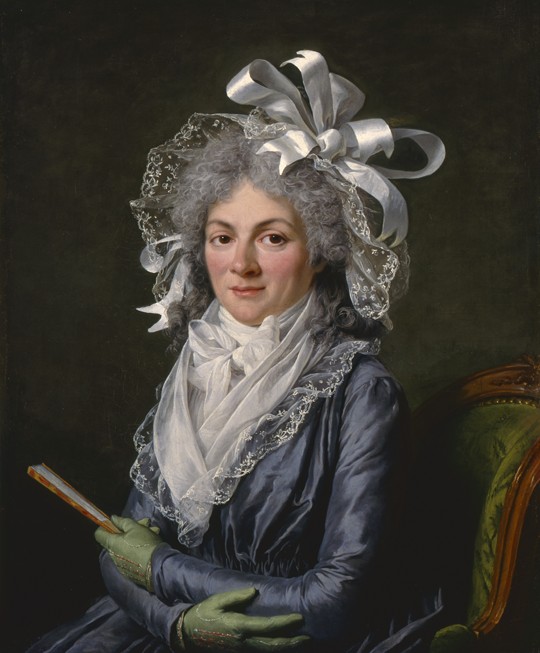 Porträt von Madame de Genlis (1746-1830) von Adélaide Labille-Guiard