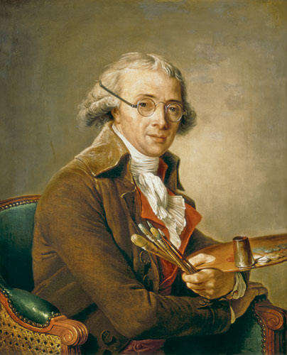 Portrait of Francois-Andre Vincent (1746-1816) von Adélaide Labille-Guiard