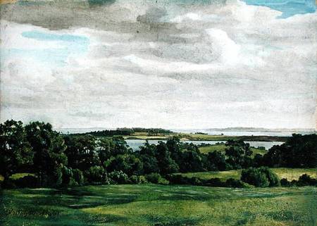 Landscape in Holstein von Adolf Vollmer
