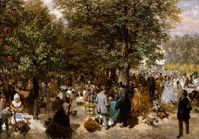 Ein Nachmittag im Tuileriengarten 1867