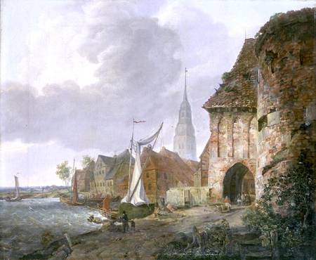 The March Gate in Buxtehude von Adolph Kiste