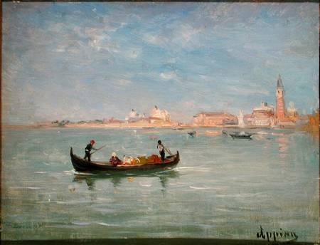 Venice (oil on canvas0 von Adolphe Appian