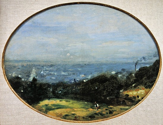 View of Le Havre von Adolphe-Felix Cals