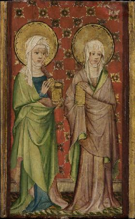 Zwei der Drei Marien am Grabe