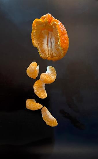 Fliegende Mandarine