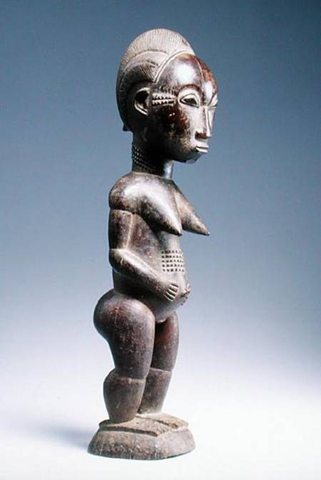 Blolo Bla Female Figure, Baule Culture von African