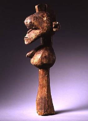 Baga D'Mba-Da-Tshol Head from Guinea (wood & nails)