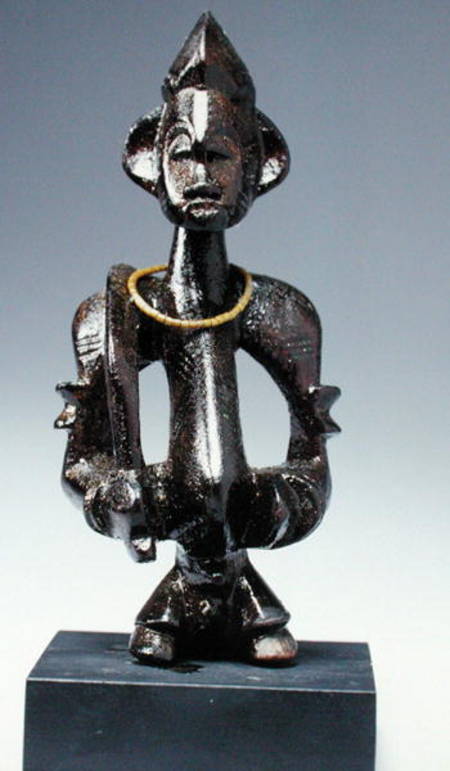 Tugubele figure, Senufo Culture  beads) von African