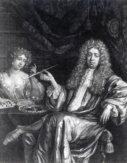 Adrian Beverland; engraved by Isaac Beckett, c.1681-88 von (after) Dutch School