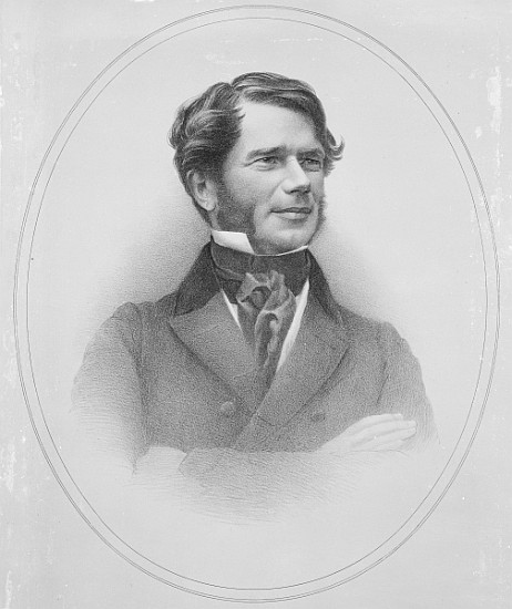 William Smith O''Brien, lithograph Henry O''Neil von (after) Irish Photographer