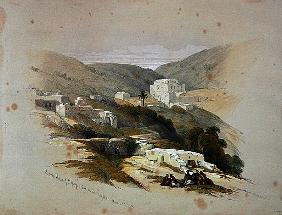 Christian Church of St. George at Lud (Ancient Lydda)29th March 1839, from Volume II of ''The Holy L