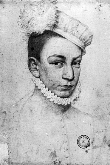 Portrait of King Charles IX of France von (after) Francois Clouet