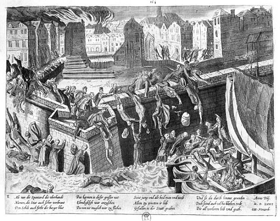 Massacre of Antorff von (after) Franz Hogenberg