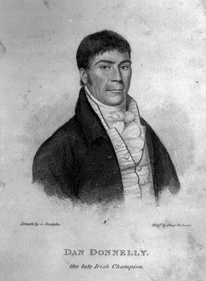 Dan Donnelly; engraved by Percy Roberts von (after) George Sharples