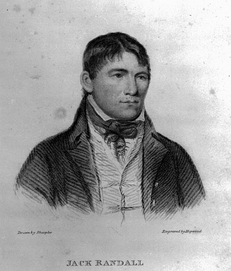 Jack Randall; engraved by Hopwood von (after) George Sharples
