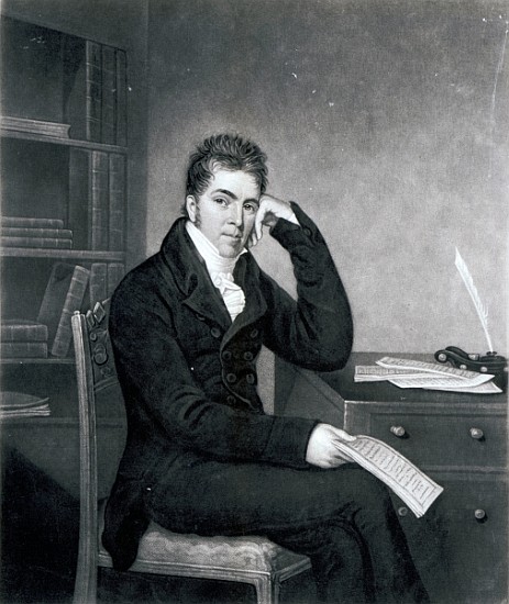 Pierce Egan; engraved by Charles Turner von (after) George Sharples