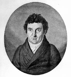 Johann Gottlieb Fichte; engraved by Johann Friedrich Jugel after a painting of 1808