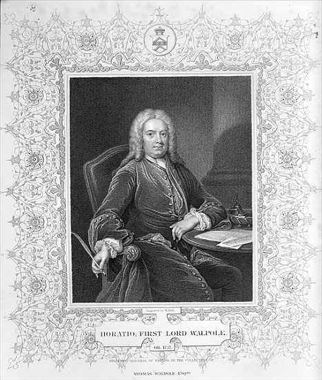Horatio Walpole von (after) Jean Baptiste Vanloo
