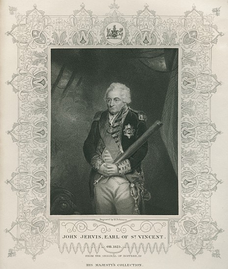 Sir John Jervis in 1795 von (after) John Hoppner