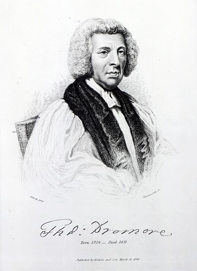 Thomas Percy, Bishop of Dromore; engraved by John Hawksworth von (after) Lemuel Francis Abbott