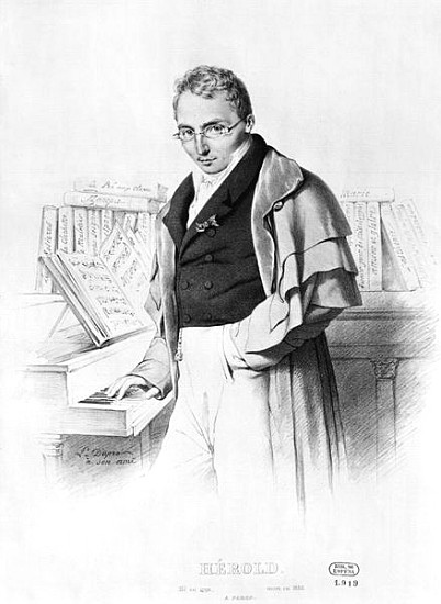 Ferdinand Herold (1791-1833) von (after) Louis Dupre