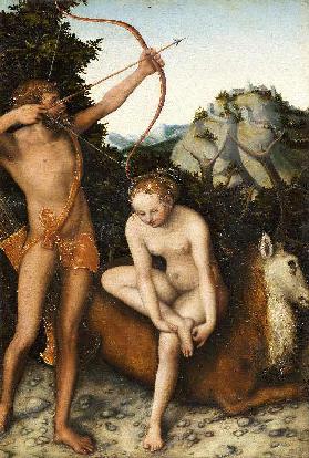 Apoll und Diana Um 1530