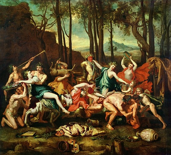 The Triumph of Pan von (after) Nicolas Poussin